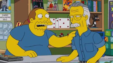 Stan Lee se da una vuelta por Springfield