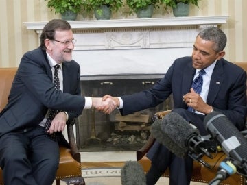 Rajoy y Obama se reúnen en la Casa Blanca