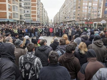 Concentración en Gamonal (Burgos).