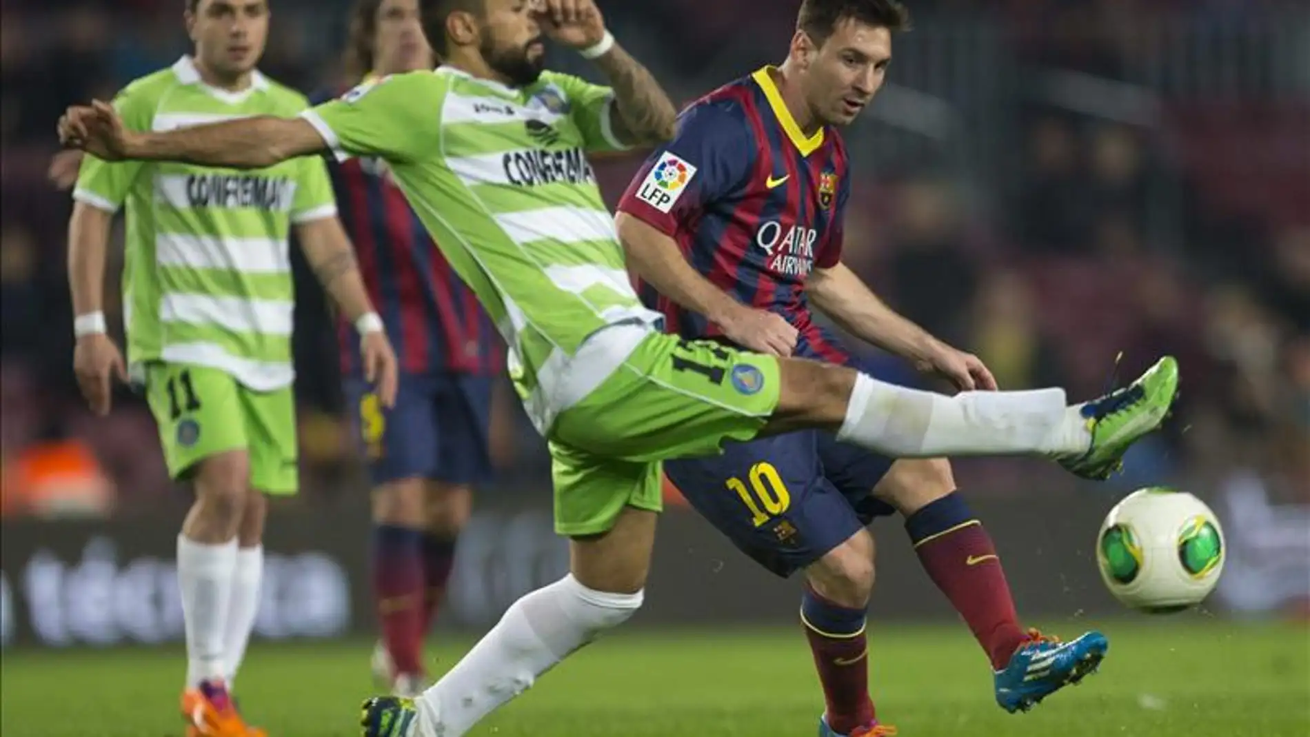 Messi reaparece ante el Getafe