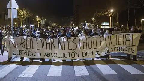 Nueva manifestación de los vecinos del barrio de Gamonal Nueva manifestación de los vecinos del barrio de Gamonal