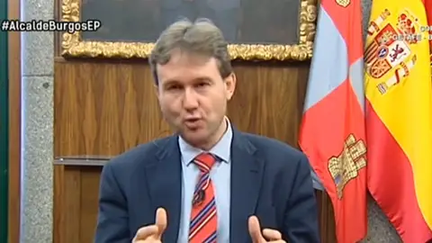 Javier Lacalle, alcalde de Burgos Javier Lacalle, alcalde de Burgos