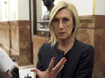 Rosa Díez en el Congreso Rosa Díez en el Congreso