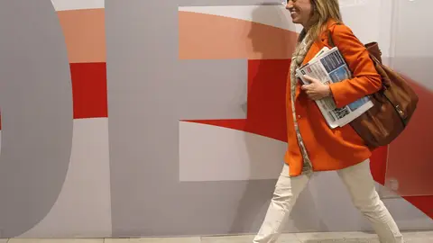 Carme Chacón, sonriente Carme Chacón, sonriente