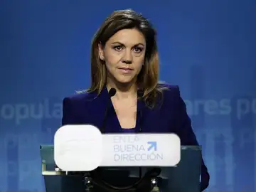 Cospedal dice que es bueno que el PSOE tenga "las cosas tan claras" sobre Cataluña Cospedal dice que es bueno que el PSOE tenga "las cosas tan claras" sobre Cataluña