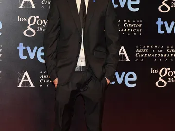 Patrick Criado con traje y gran sonrisa por su nominación por 'La gran familia española' Patrick Criado con traje y gran sonrisa por su nominación por 'La gran familia española'