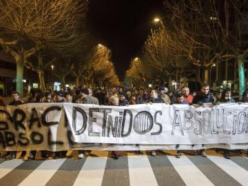 Los vecinos de Gamonal piden la absolución de los detenidos