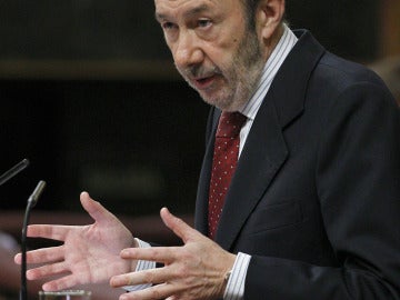 Pérez Rubalcaba en el Congreso