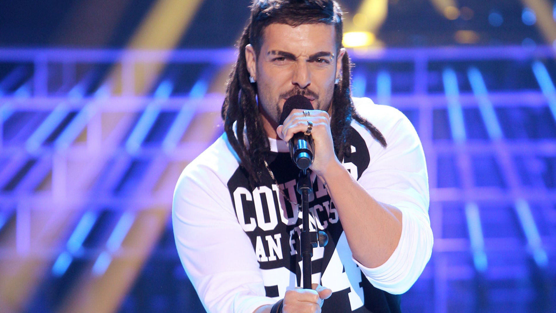 Rasel imita Melendi en Tu cara me suena