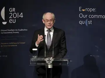 El presidente del Consejo Europeo, Herman Van Rompuy El presidente del Consejo Europeo, Herman Van Rompuy