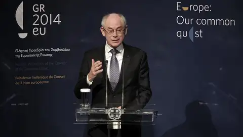 El presidente del Consejo Europeo, Herman Van Rompuy El presidente del Consejo Europeo, Herman Van Rompuy