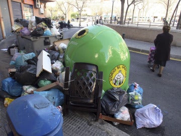 Huelga de basuras en Alicante