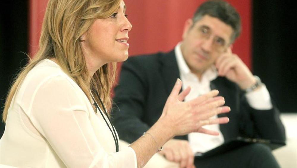 Susana Díaz y Patxi López