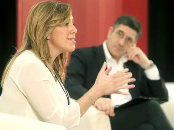 Susana Díaz y Patxi López Susana Díaz y Patxi López