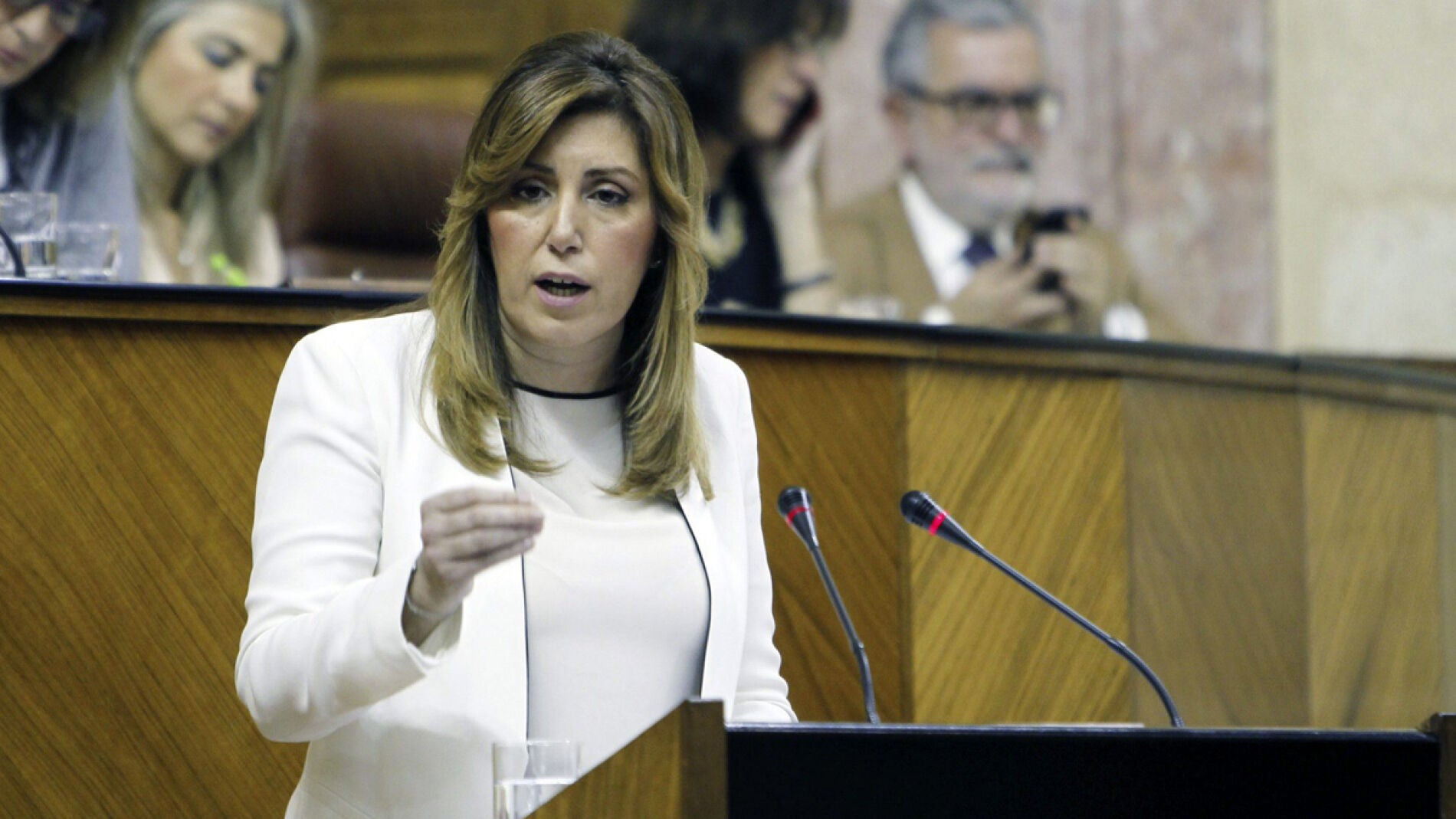 La presidenta de la Junta de Andaluc&iacute;a, Susana D&iacute;az