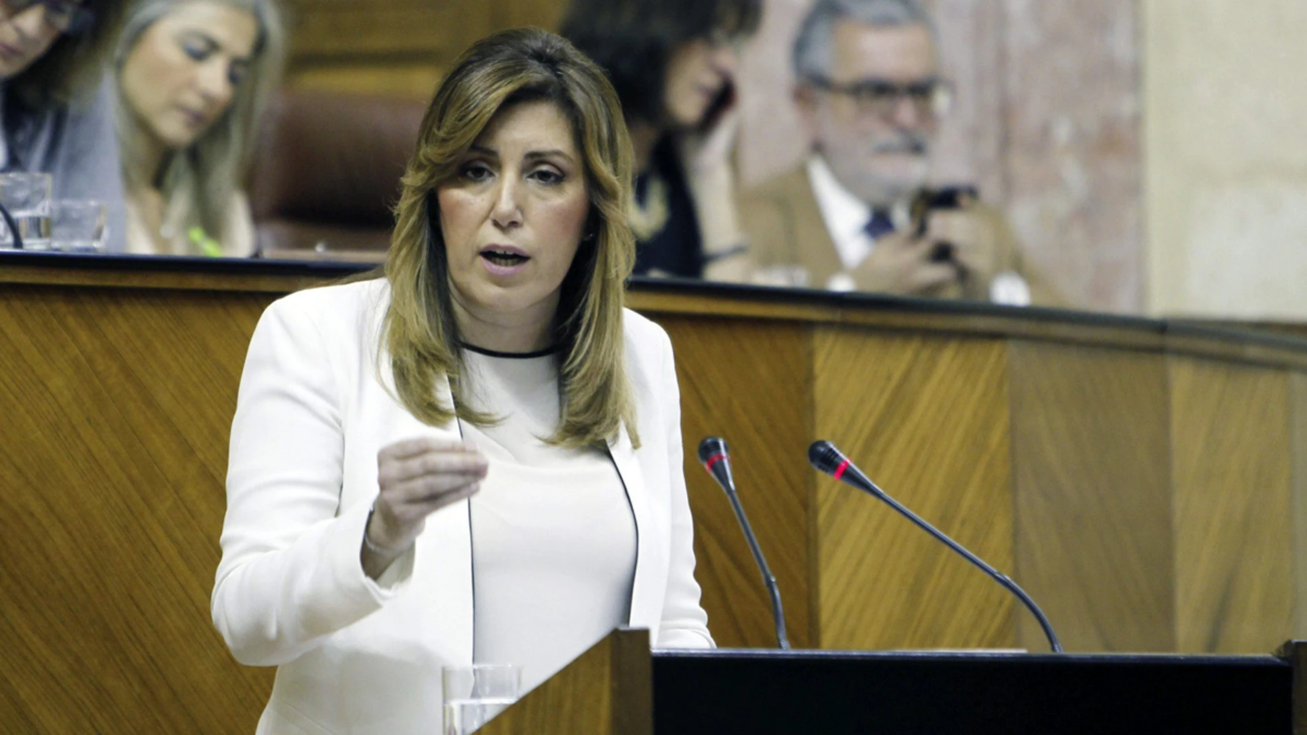 La presidenta de la Junta de Andalucía, Susana Díaz La presidenta de la Junta de Andalucía, Susana Díaz