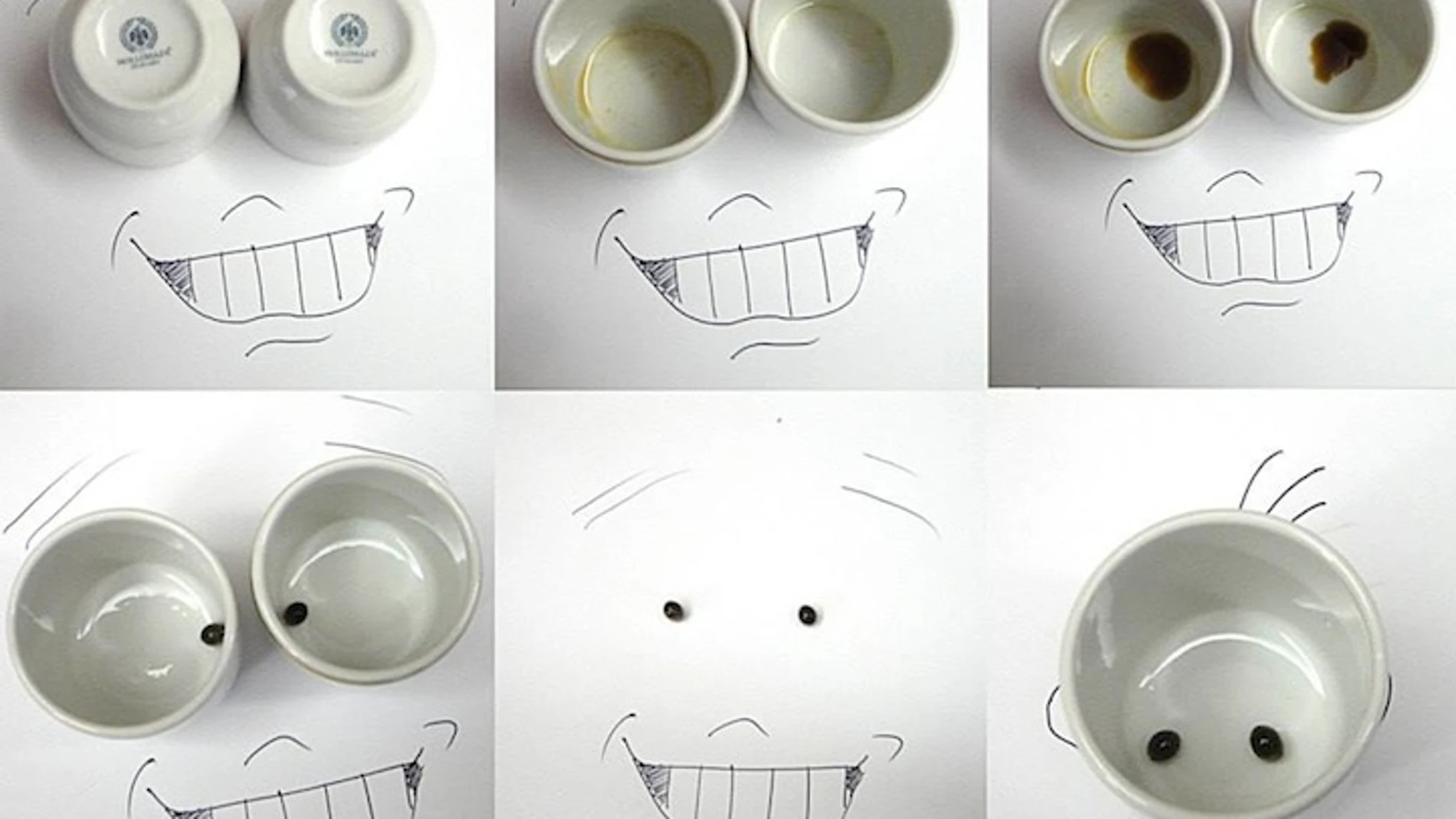 Tazas de ojos saltones Tazas de ojos saltones