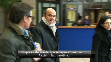 De Guindos se disculpa por el comentario ofensivo a la prensa