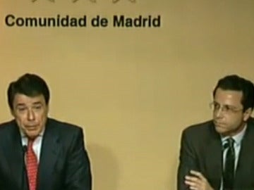 Ignacio González junto a Javier Fernández Lasquetty