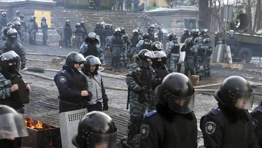 Cesan las protestas en Ucrania