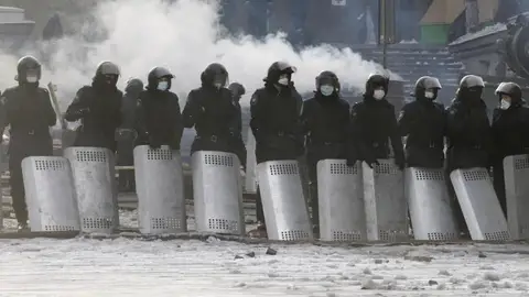 Disturbios en Ucrania Disturbios en Ucrania