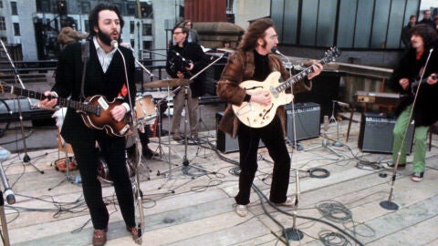Los Beatles en su &uacute;ltimo concierto en directo