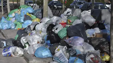 Huelga de basuras Huelga de basuras