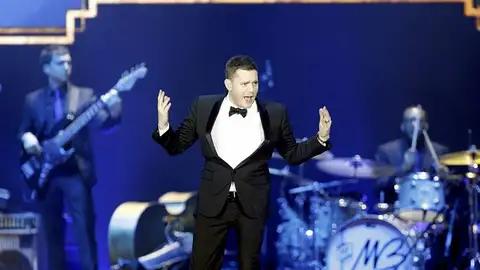 Michael Bublé durante el concierto Michael Bublé durante el concierto