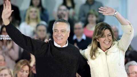 Susana D&iacute;az y Pere Navarro