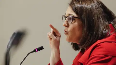 La portavoz parlamentaria del PSOE, Soraya Rodríguez, en el Congreso de los Diputados. La portavoz parlamentaria del PSOE, Soraya Rodríguez, en el Congreso de los Diputados.