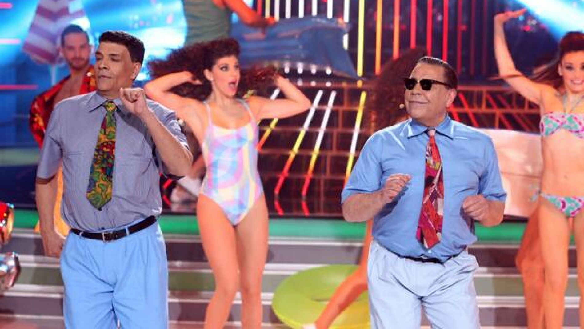 Los Chunguitos imitan a Righeira en Tu cara me suena