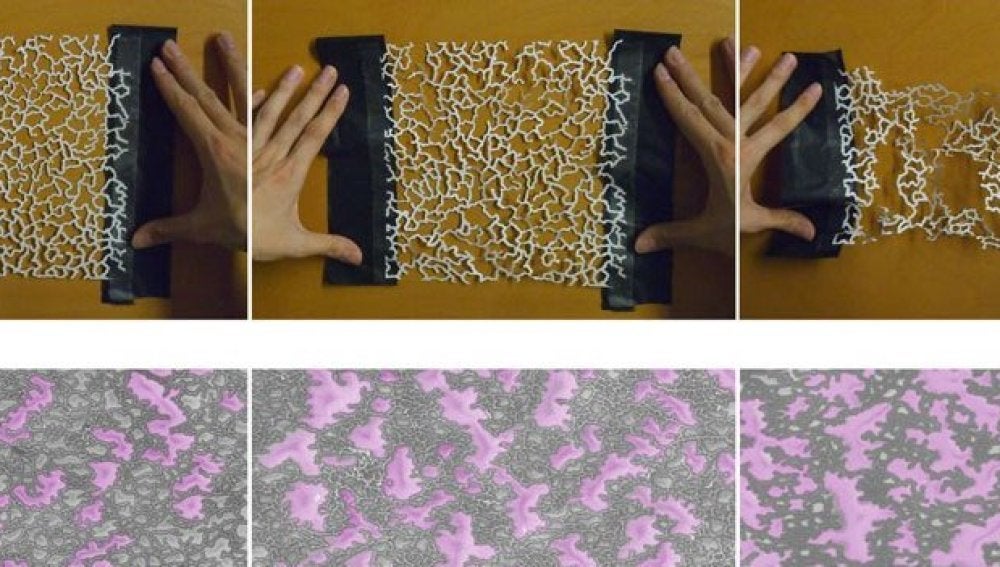 Crean un nuevo material para fabricar teléfonos y pantallas plegables
