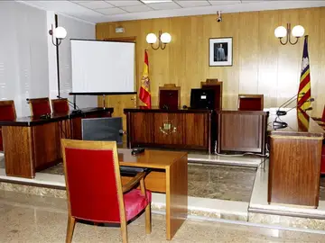 Sala en el Juzgado de Palma Sala en el Juzgado de Palma