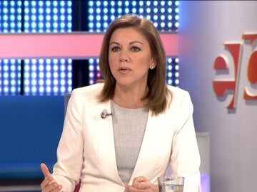 Entrevista a María Dolores de Cospedal en Espejo Público