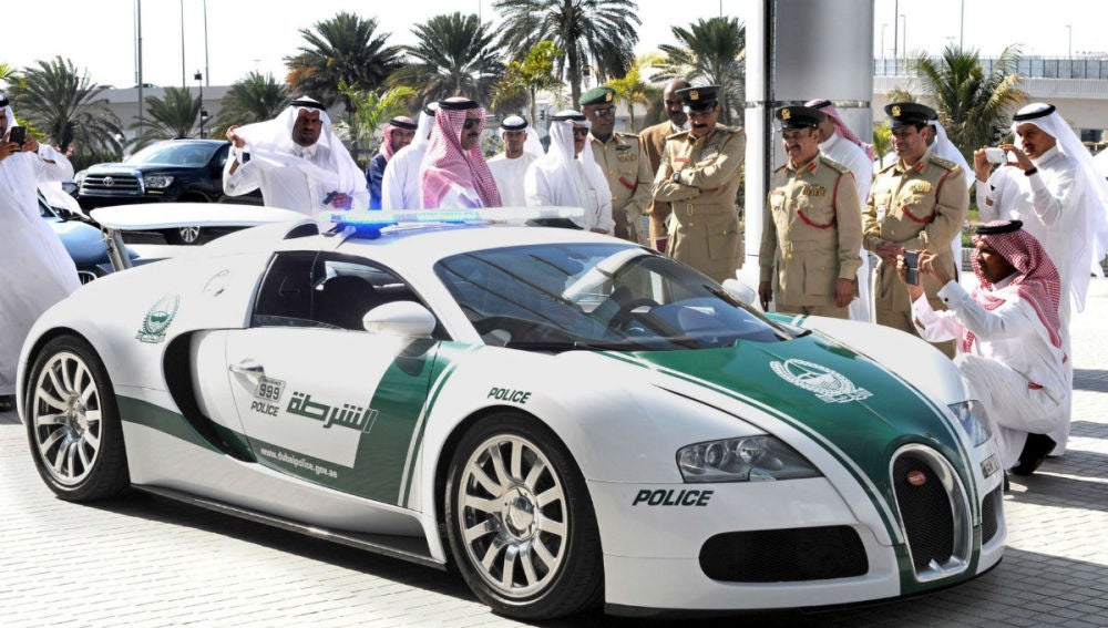 Bugatti Veyron, el nuevo coche de la Policía de Dubái