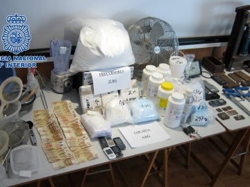Desmantelado un laboratorio de cocaína en Valencia Desmantelado un laboratorio de cocaína en Valencia