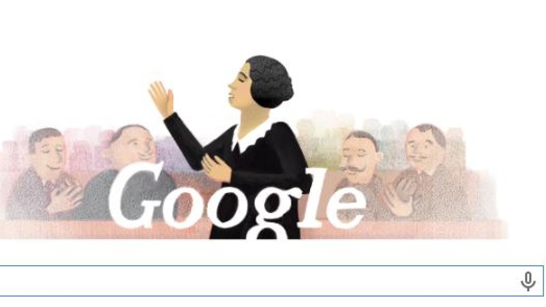 126 aniversario del nacimiento de Clara Campoamor