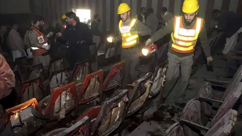 Imagen del cine quemado Imagen del cine quemado