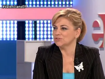 Elena Valenciano, en Espejo Público Elena Valenciano, en Espejo Público
