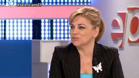 Elena Valenciano, en Espejo Público Elena Valenciano, en Espejo Público