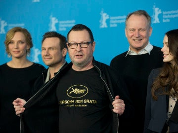 Lars Von Trier en el Festival de Cannes