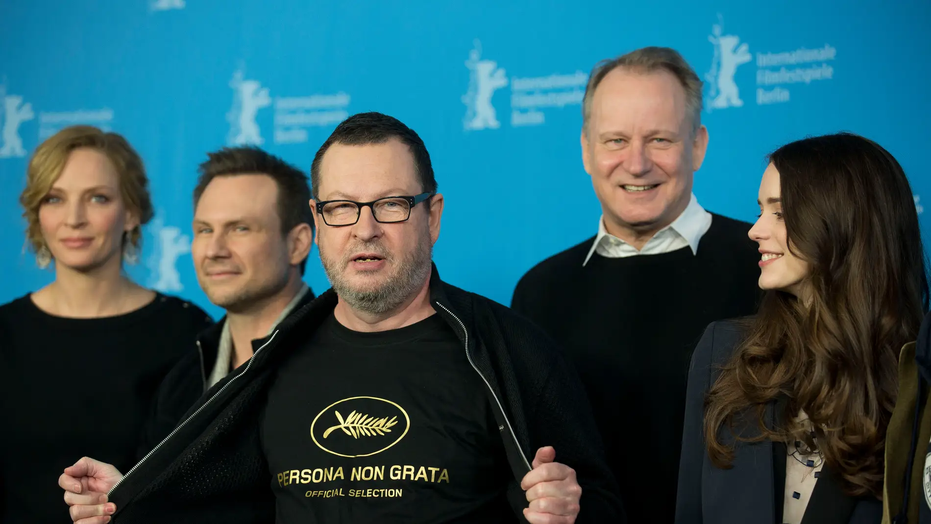 Lars Von Trier en el Festival de Cannes