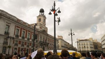 Manifestación en la Puerta del Sol