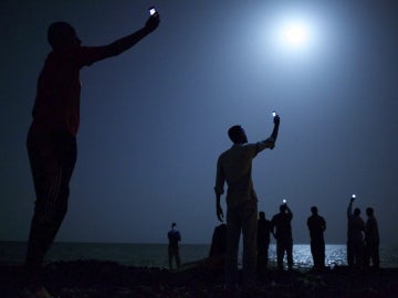 Fotografía titulada "Señal", realizada por el estadounidense John Stanmayer