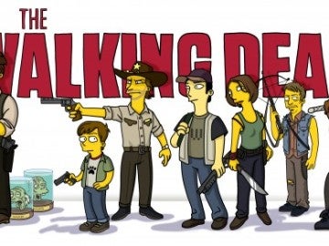 'The Walking Dead' simpsonizada