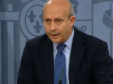 José Ignacio Wert en rueda de prensa José Ignacio Wert en rueda de prensa