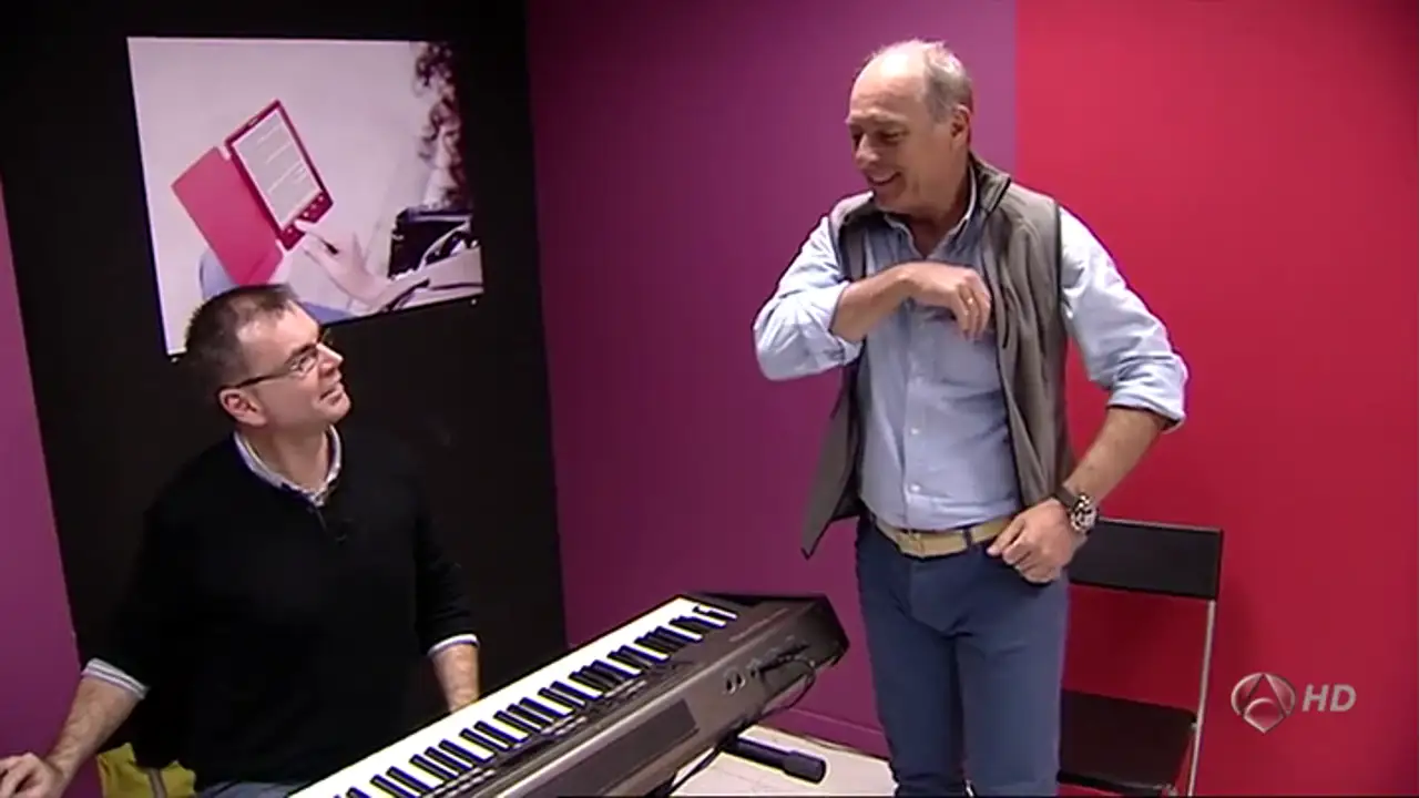 José Manuel Soto ensaya para Karina