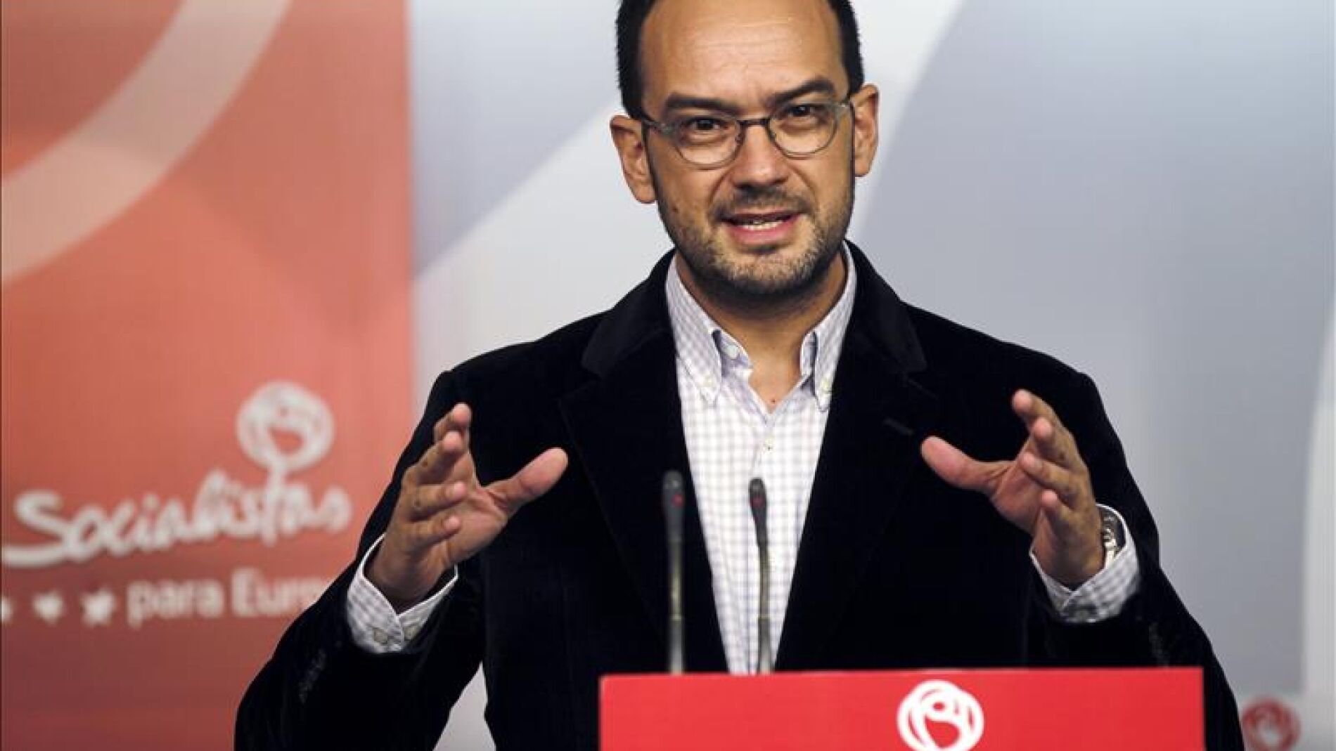 Antonio Hernando, secretario de Relaciones Institucionales