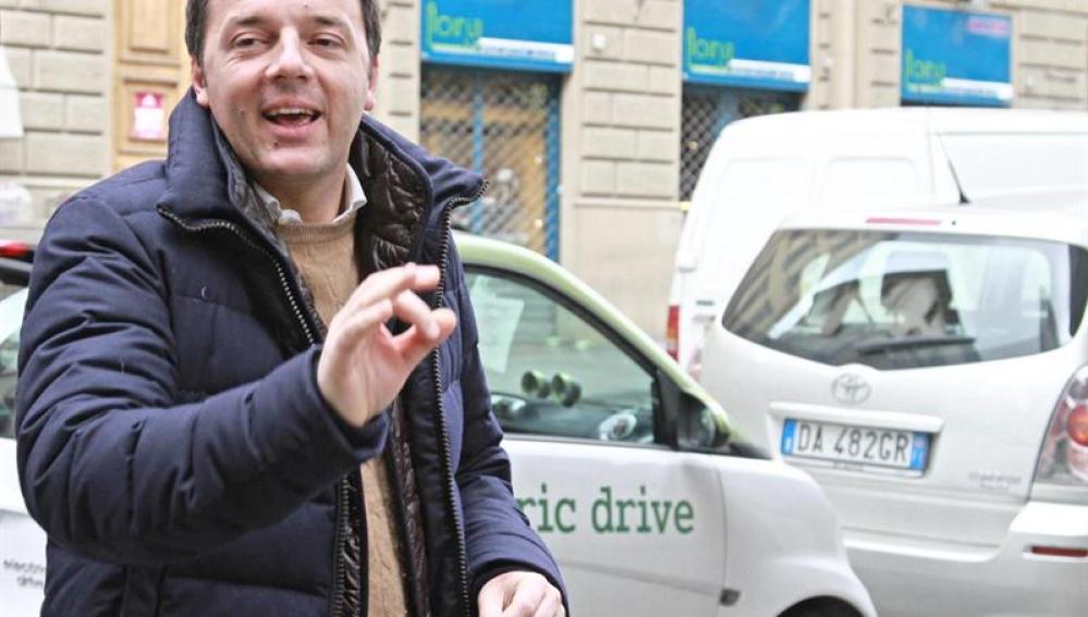 El secretario del Partido Democrático, Matteo Renzi