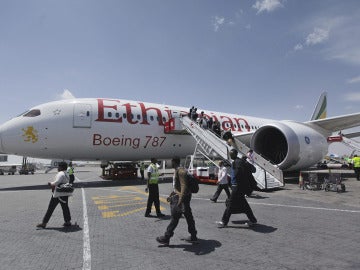 Avión de Ethiopian Airlines 